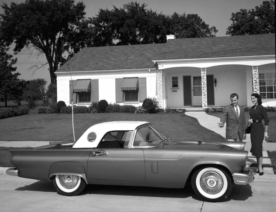  Ford Thunderbird (P5/40) 1955 года  (фото 6 из 128)